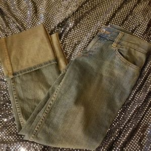 EUC Calvin Klein Cuffed Jeans Size 25